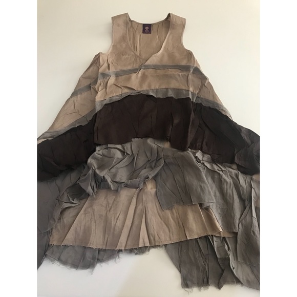 Layered Ruffled Dress Mischa Barton - Picture 3 of 5